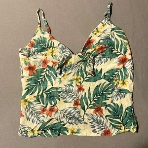 tropical like shirt.    size : large      brand: Blush BJ